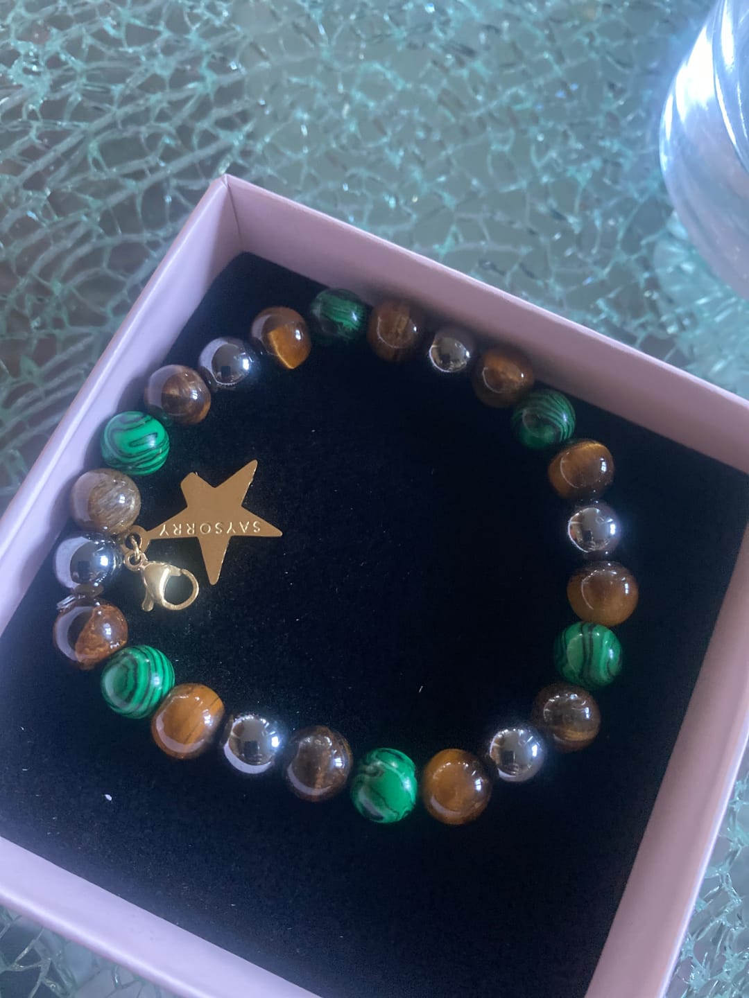 Customer photo review of Geschenk 2: Edle Postkarte »Manifest: Anleitung zum Unperfektsein« in Gold