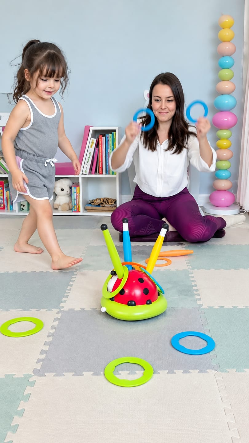 Customer photo review of Juego activo 3 en 1 para niños