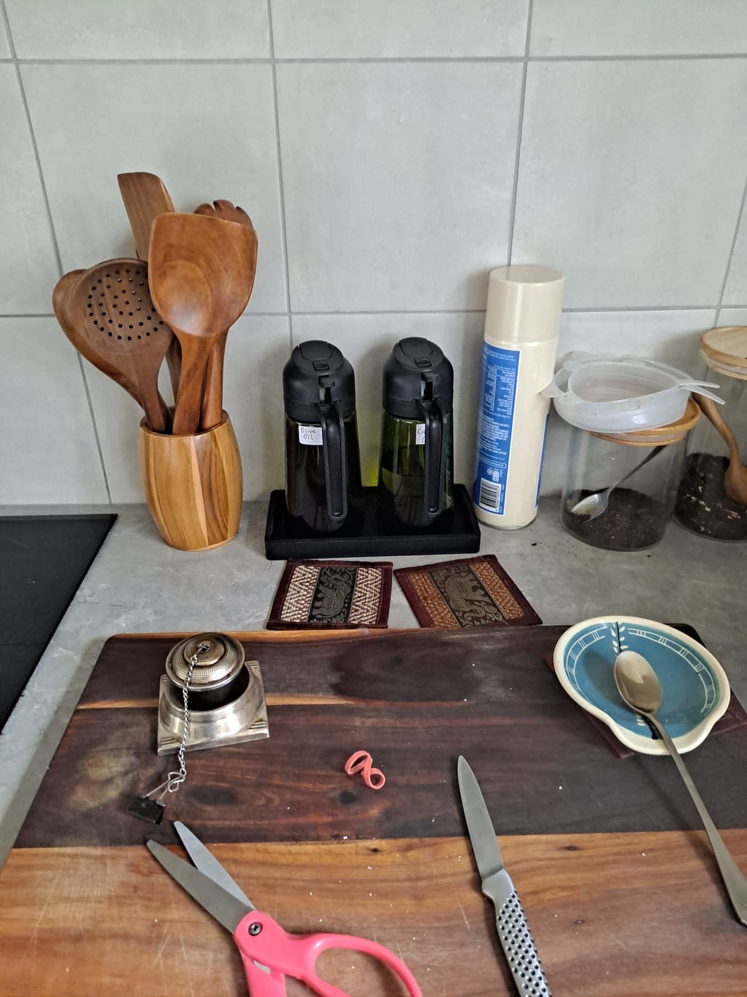 Customer photo review of 2 in 1 Oil Dispenser