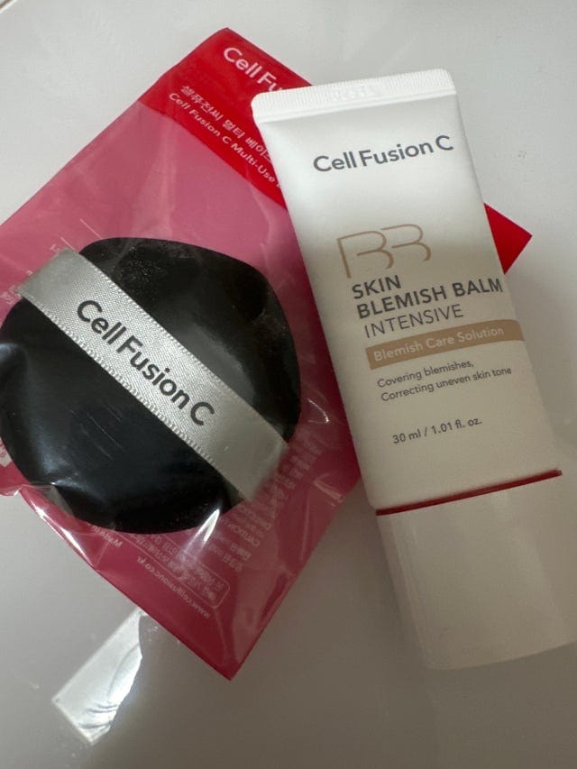 Customer photo review of Skin Blemish Balm Intensive (6 Shades)