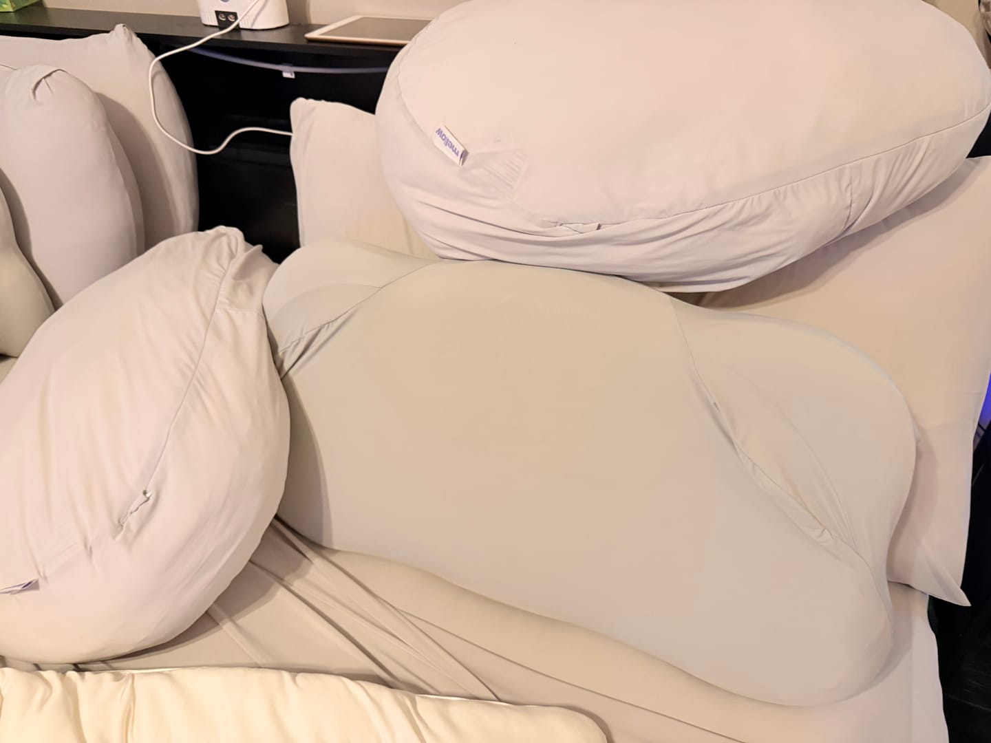 Customer photo review of CloudAlign Pillow