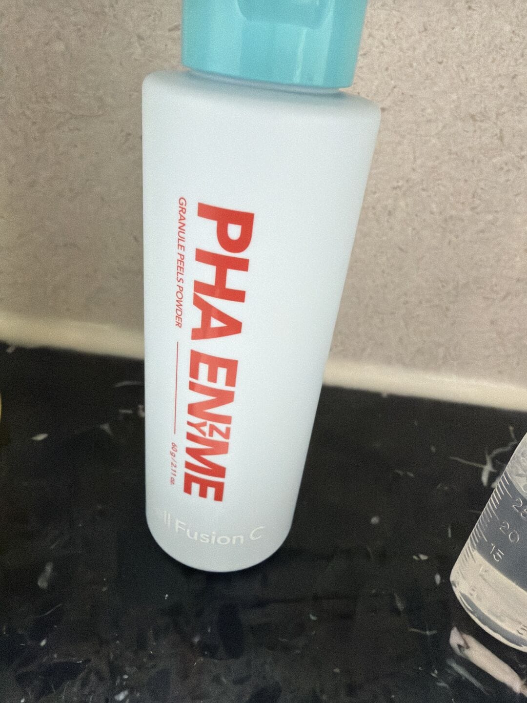 Customer photo review of PHA Enzyme Granule Peels Powder