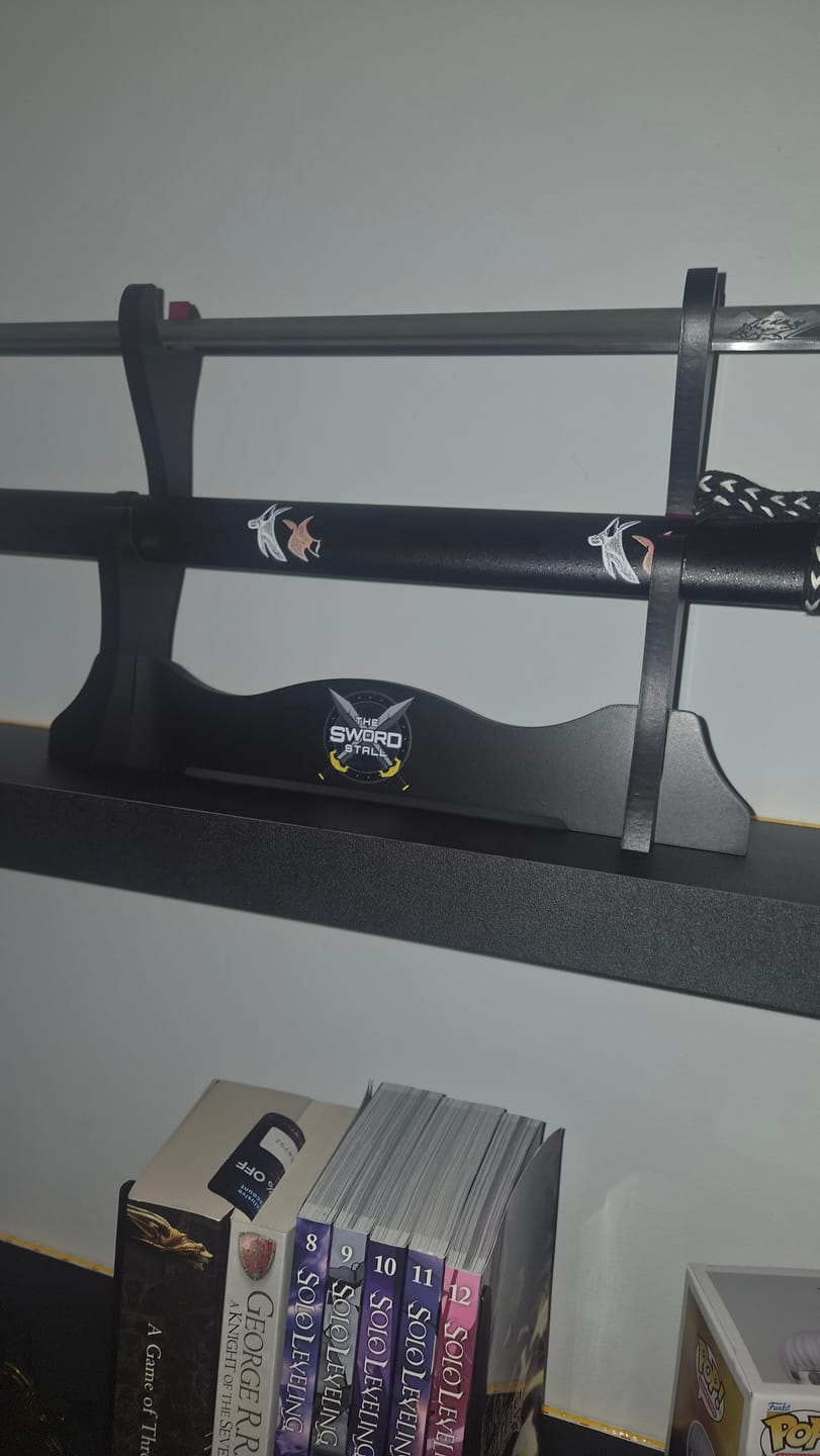 Customer photo review of Basic Katana Double Stand