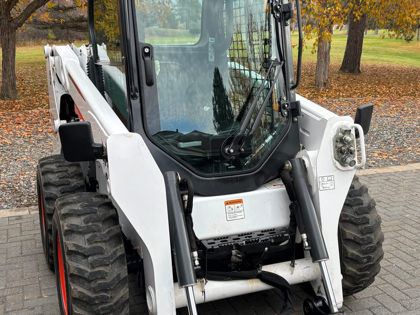 Customer photo review of 220Lbs Magnetic Side Mirrors for UTV Golf Cart Tractor Forklifts
