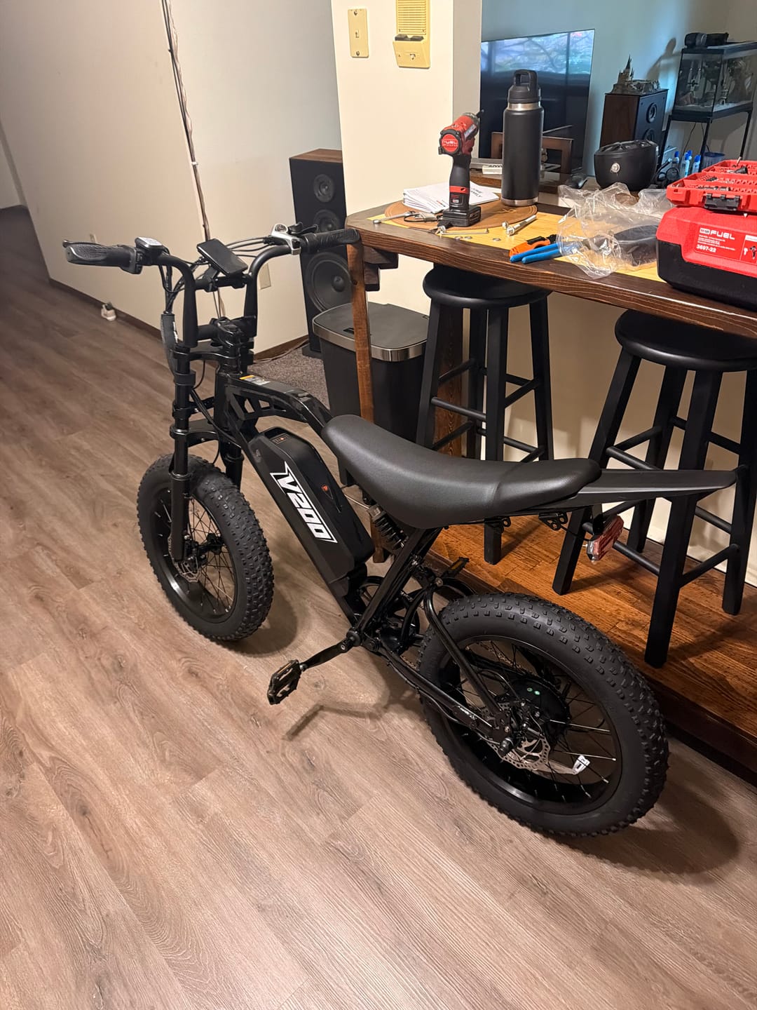 Customer photo review of Eskute® V200 20*4.0" Dirt Electric Bike