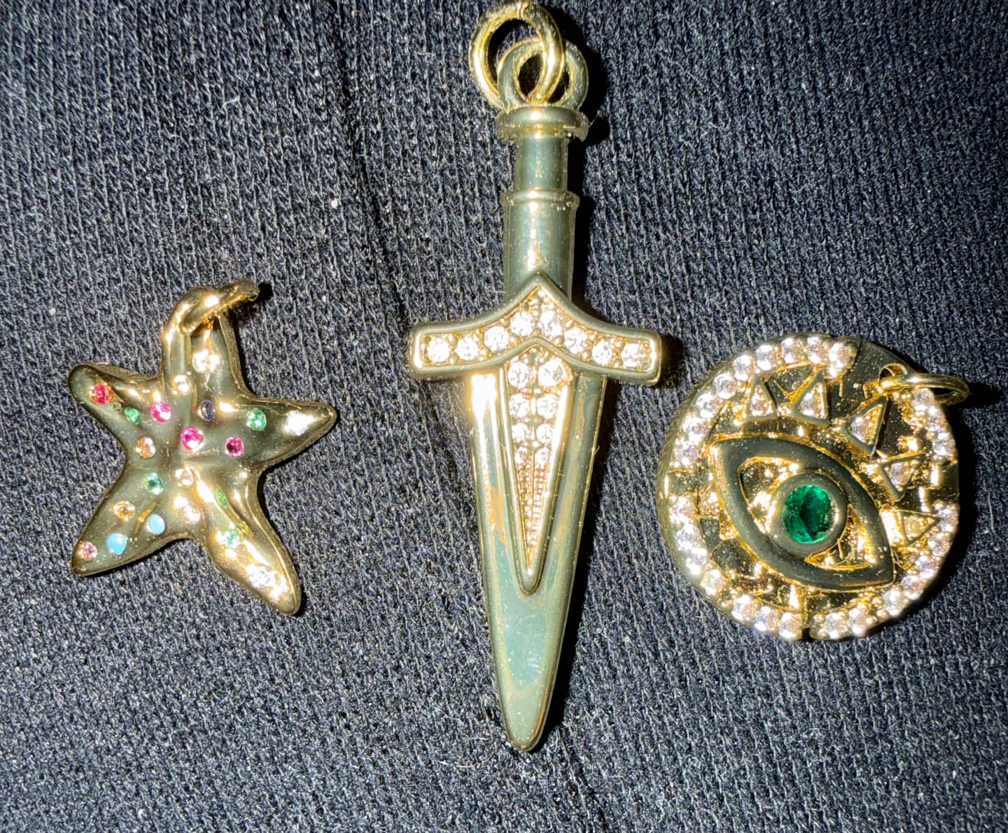 Customer photo review of 3 CHARM BUNDLE - (NO CHAIN) Pick Your Charms TT LIVE