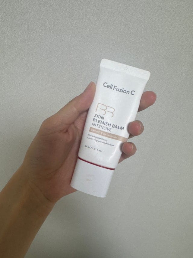 Customer photo review of Skin Blemish Balm Intensive (6 Shades)