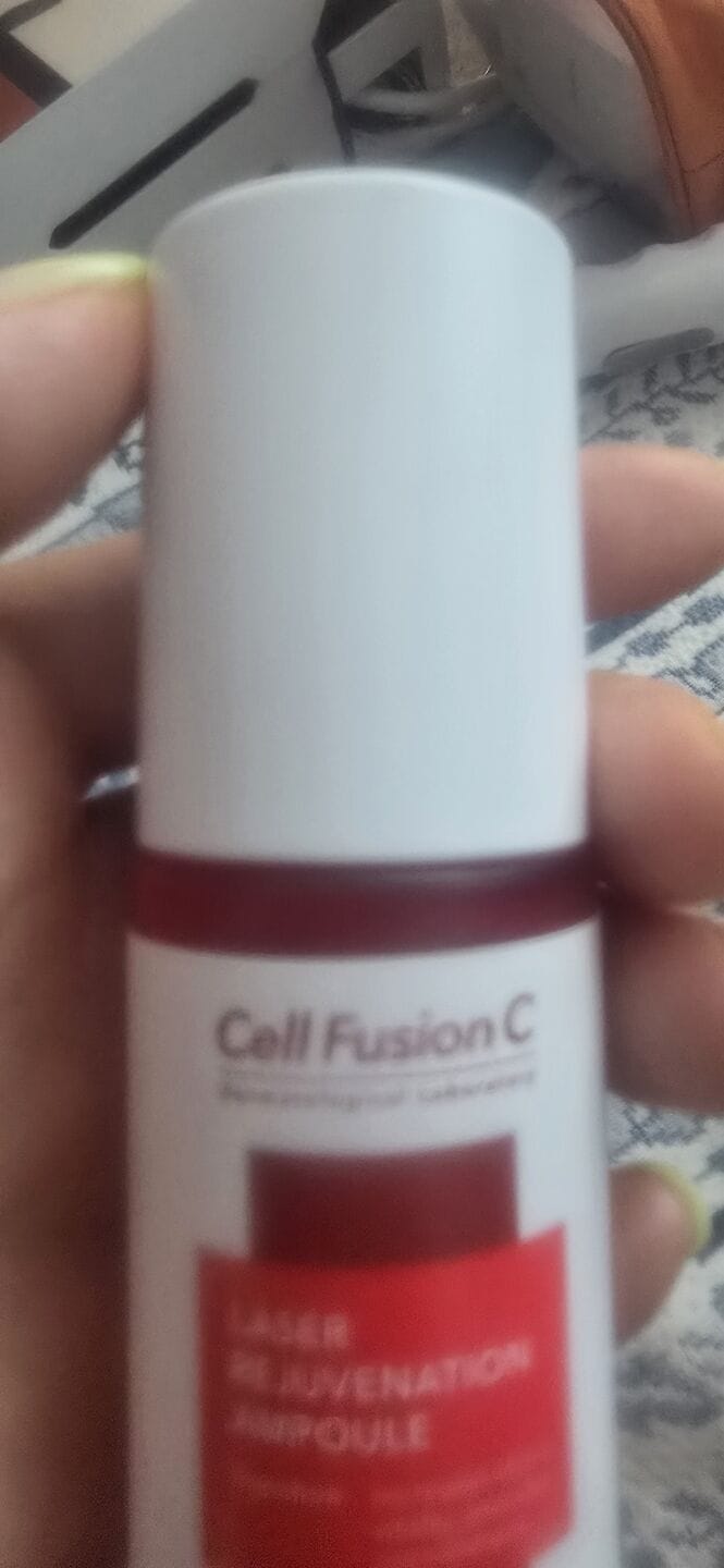 Customer photo review of Laser Rejuvenation Ampoule