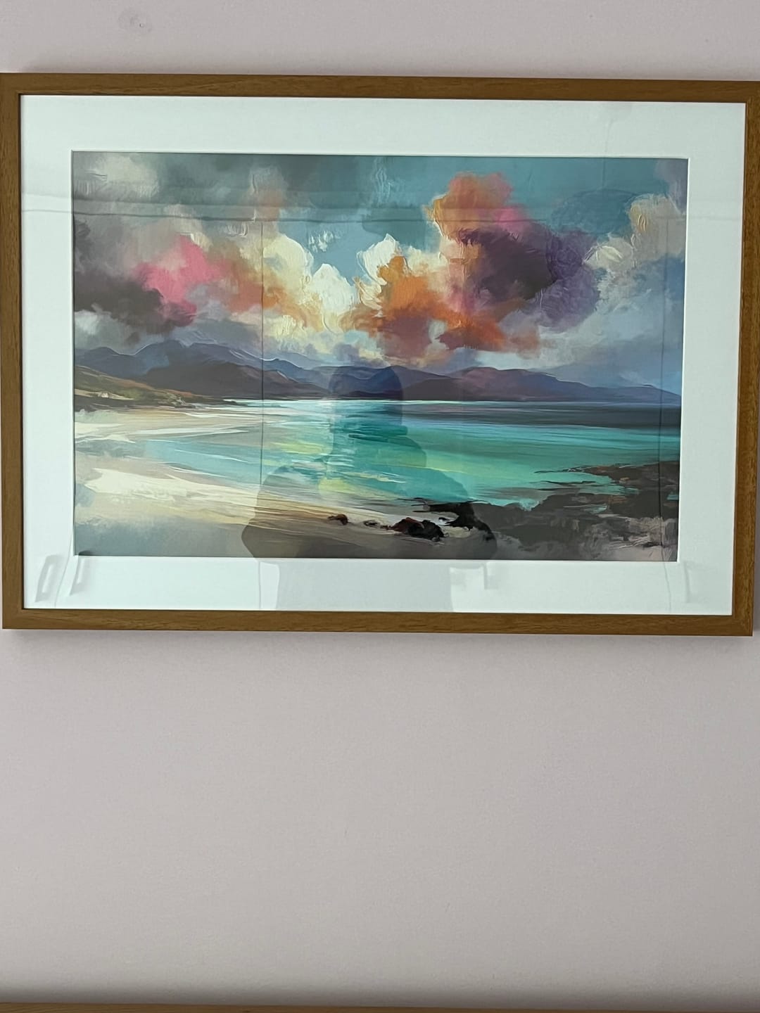 Customer photo review of Looking To West Framed Art Print