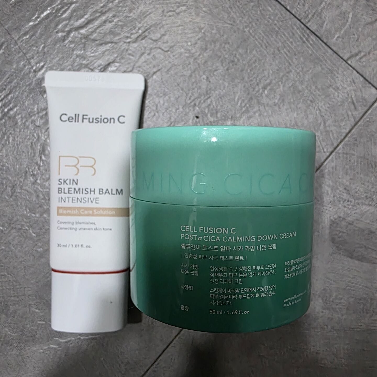 Customer photo review of Cica Calming Down Cream