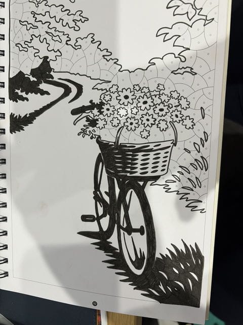 Customer photo review of One Color Malbuch – Originalausgabe