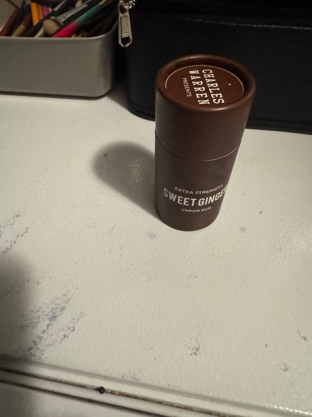 Customer photo review of Extra Strength Sweet Ginger Vapor Rub Stick
