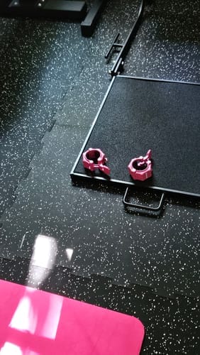 Customer photo review of Piso de Gimnasio Interlock EPDM Negro/Gris IRONSIDE (1m x 1m x 8mm)