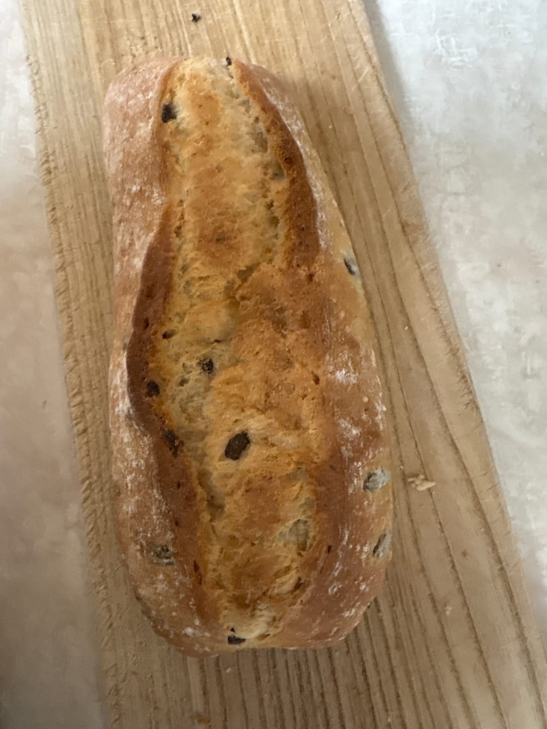 Customer photo review of Stone Oven Bread Walnut Fig