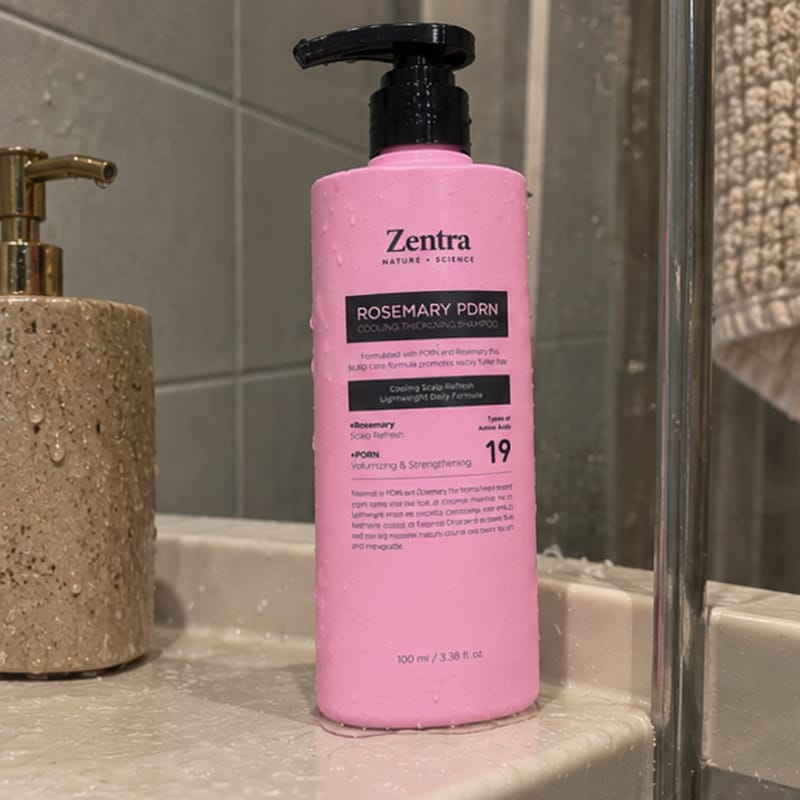 Customer photo review of Rosemary PDRN Shampoo