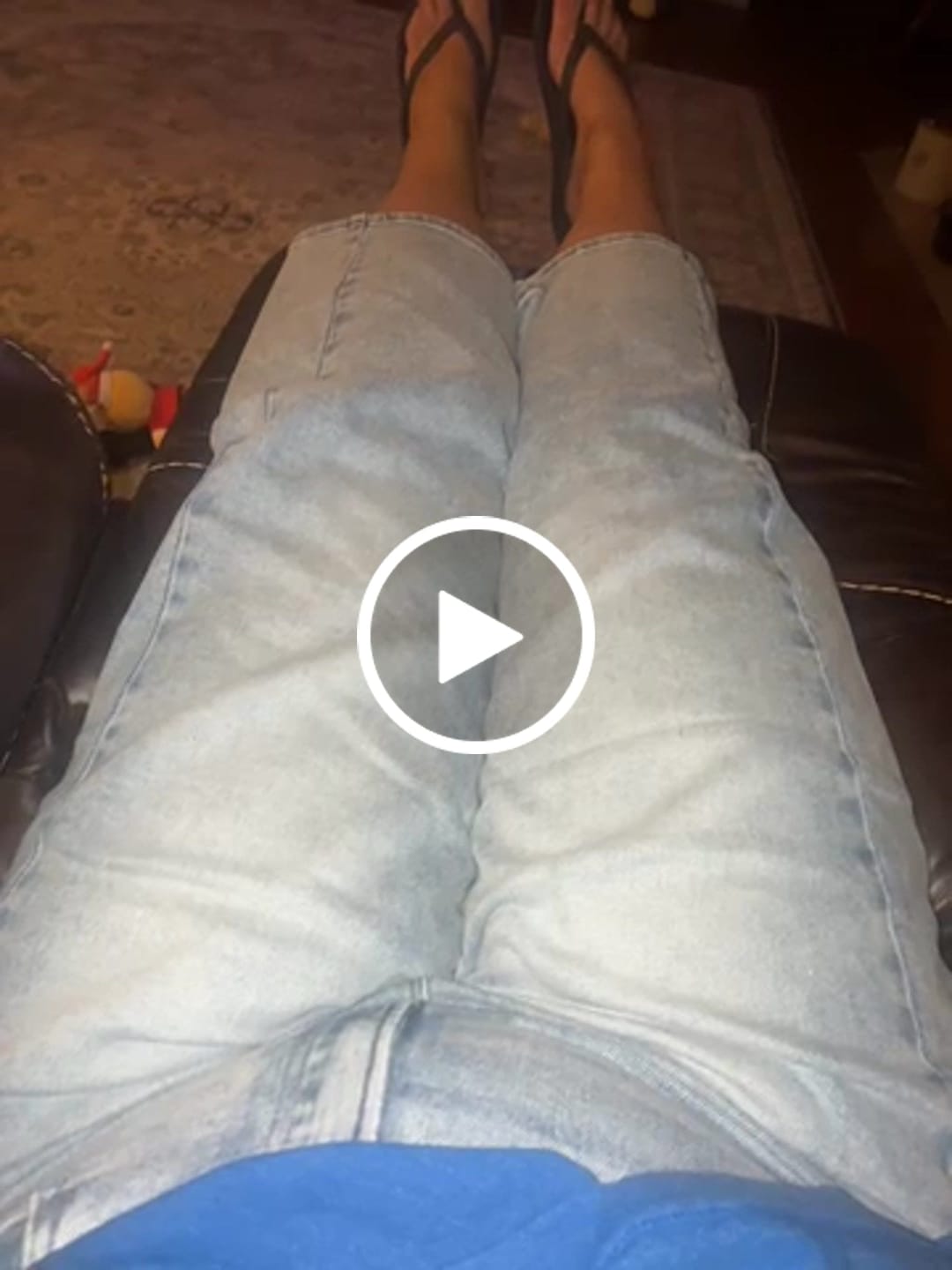 Customer video review of Risen Jeans - High-Rise Cropped Barrel Leg Jeans with Adjustable Waist (27.25" Inseam) - PGC21174