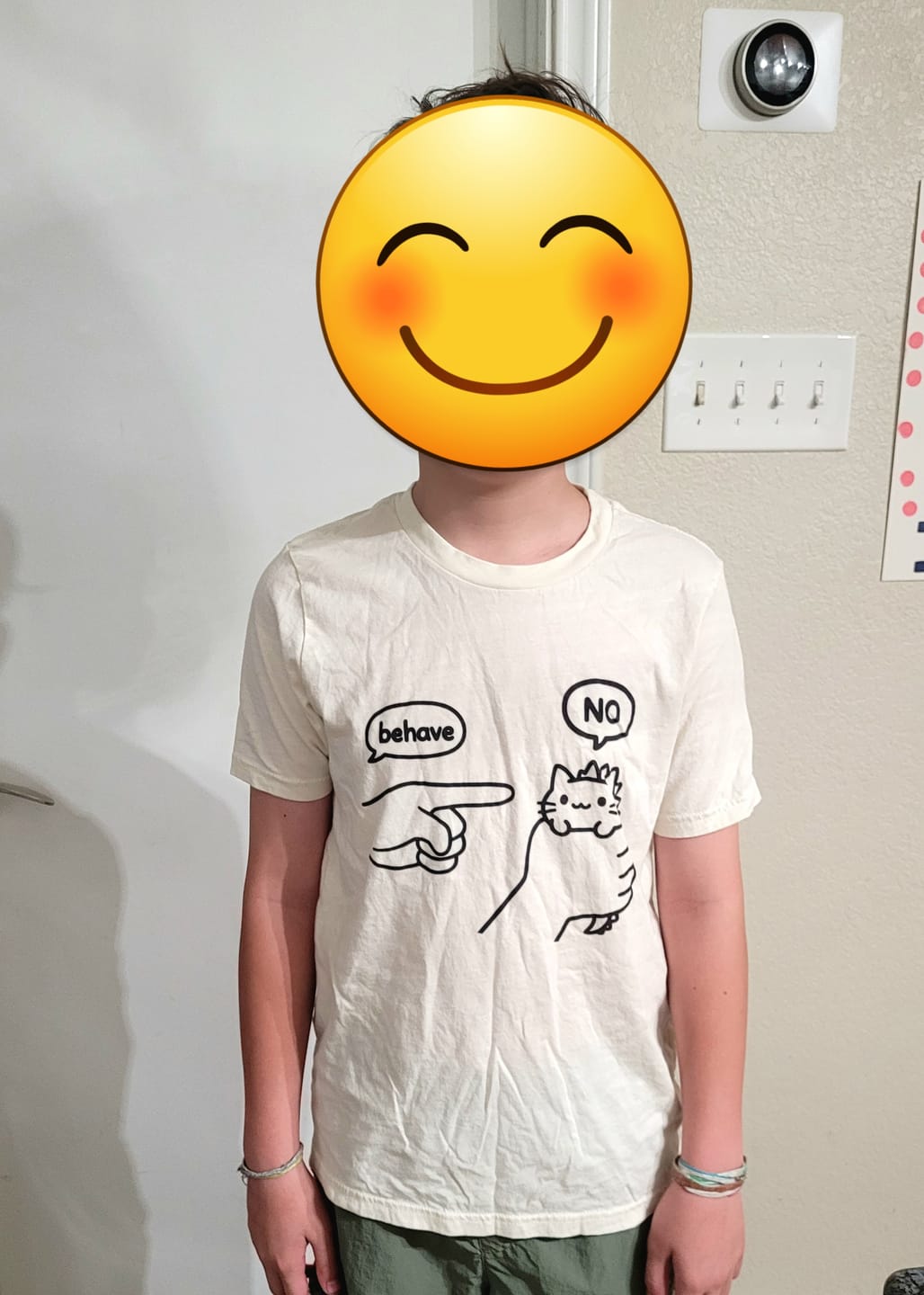 Customer photo review of Untameable Kids Tee