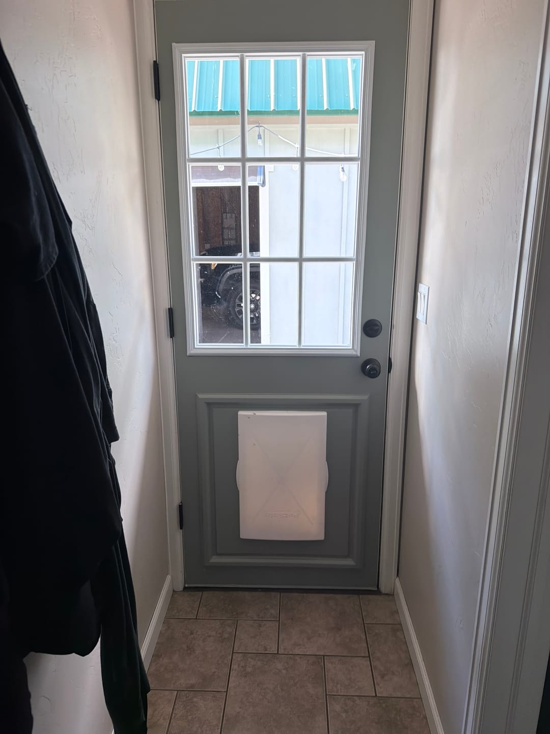 Customer photo review of Clear 9 Lite Glass and Frame Kit (Half Lite)