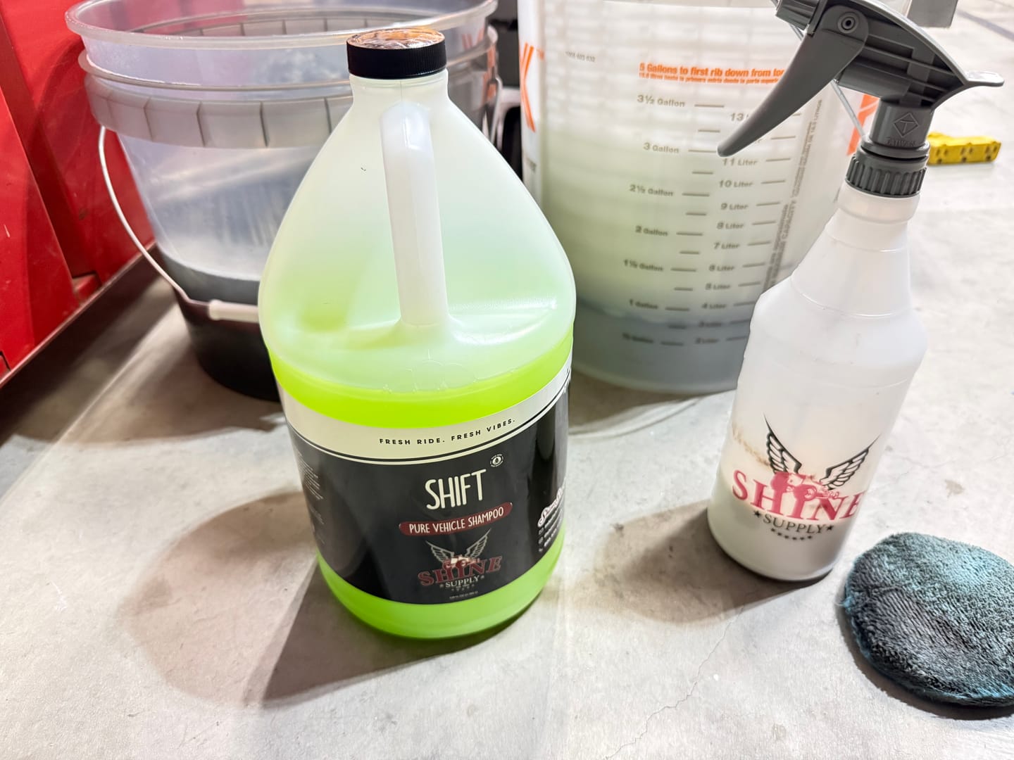 Customer photo review of Shift Ceramic Coating Soap - Gallon
