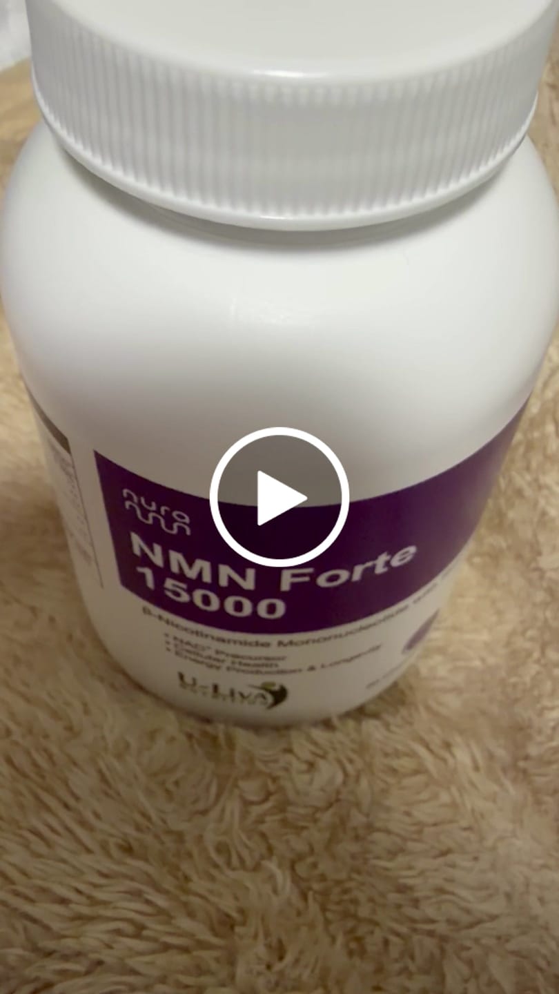 Customer video review of 【新商品】NMN Forte 15000