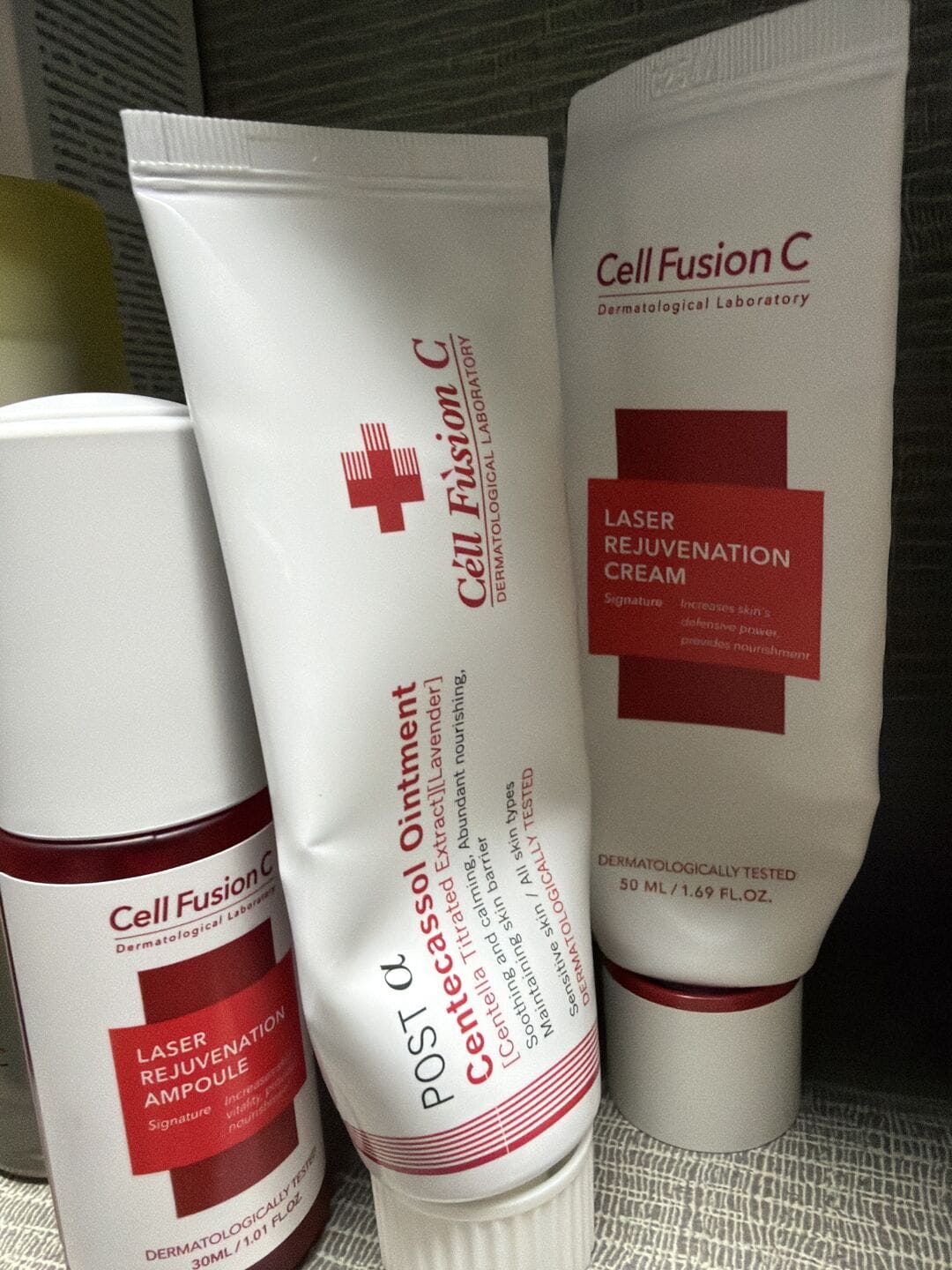 Customer photo review of Laser Rejuvenation Cream