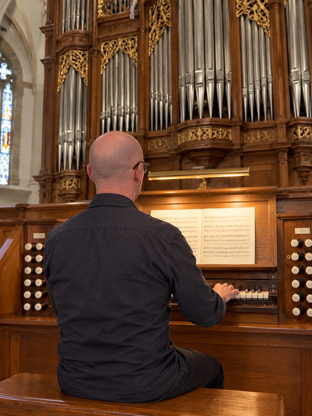 Customer photo review of Sortie in F Major - Sheet Music for Organ