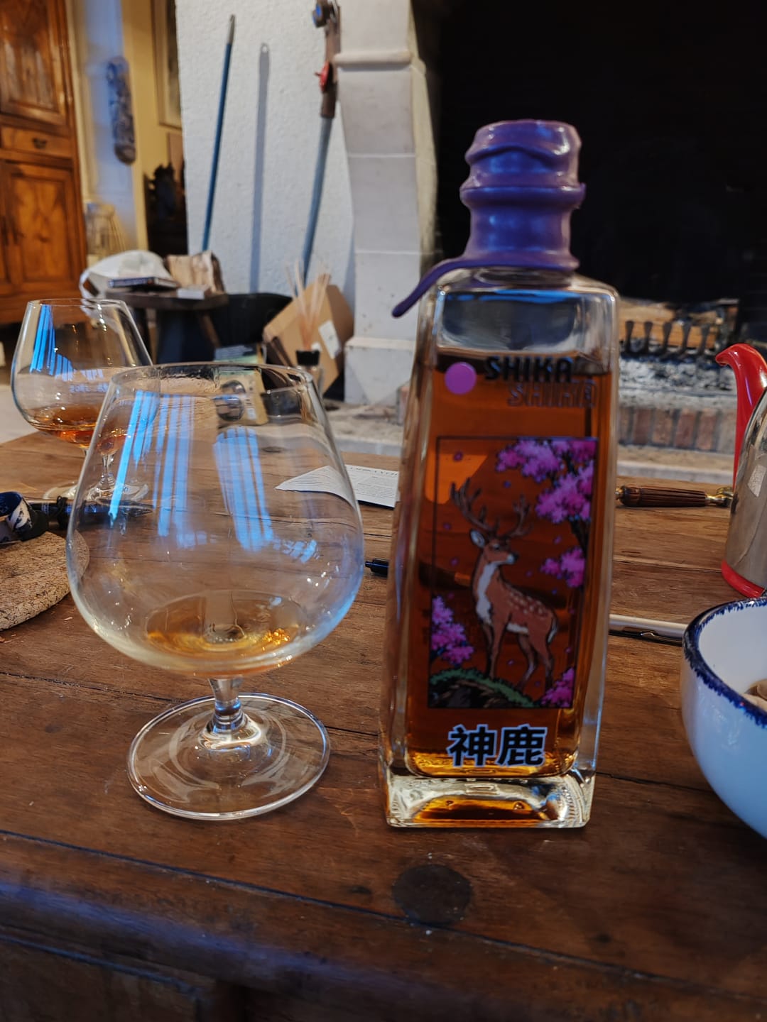 Customer photo review of ShikaShika X Chateau de la Pèze - Single Cask Pineau - Edition Limitée 120 Flacons.