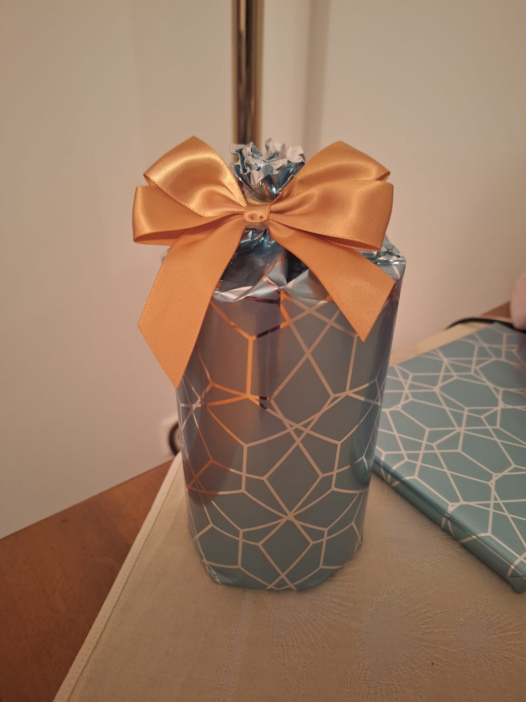 Customer photo review of Geschenk-Glas "Im nächsten Leben finde ich dich früher"