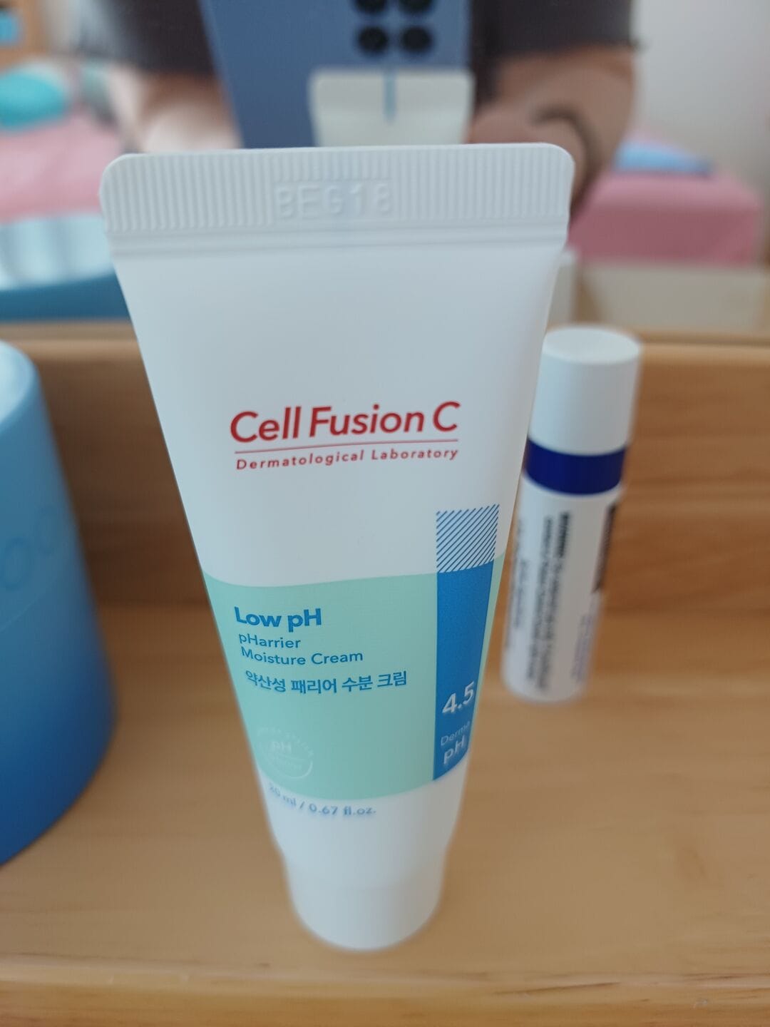 Customer photo review of Low pH pHarrier Moisture Cream