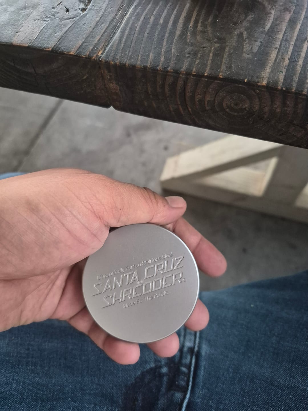 Customer photo review of Stainless Proper Shredder