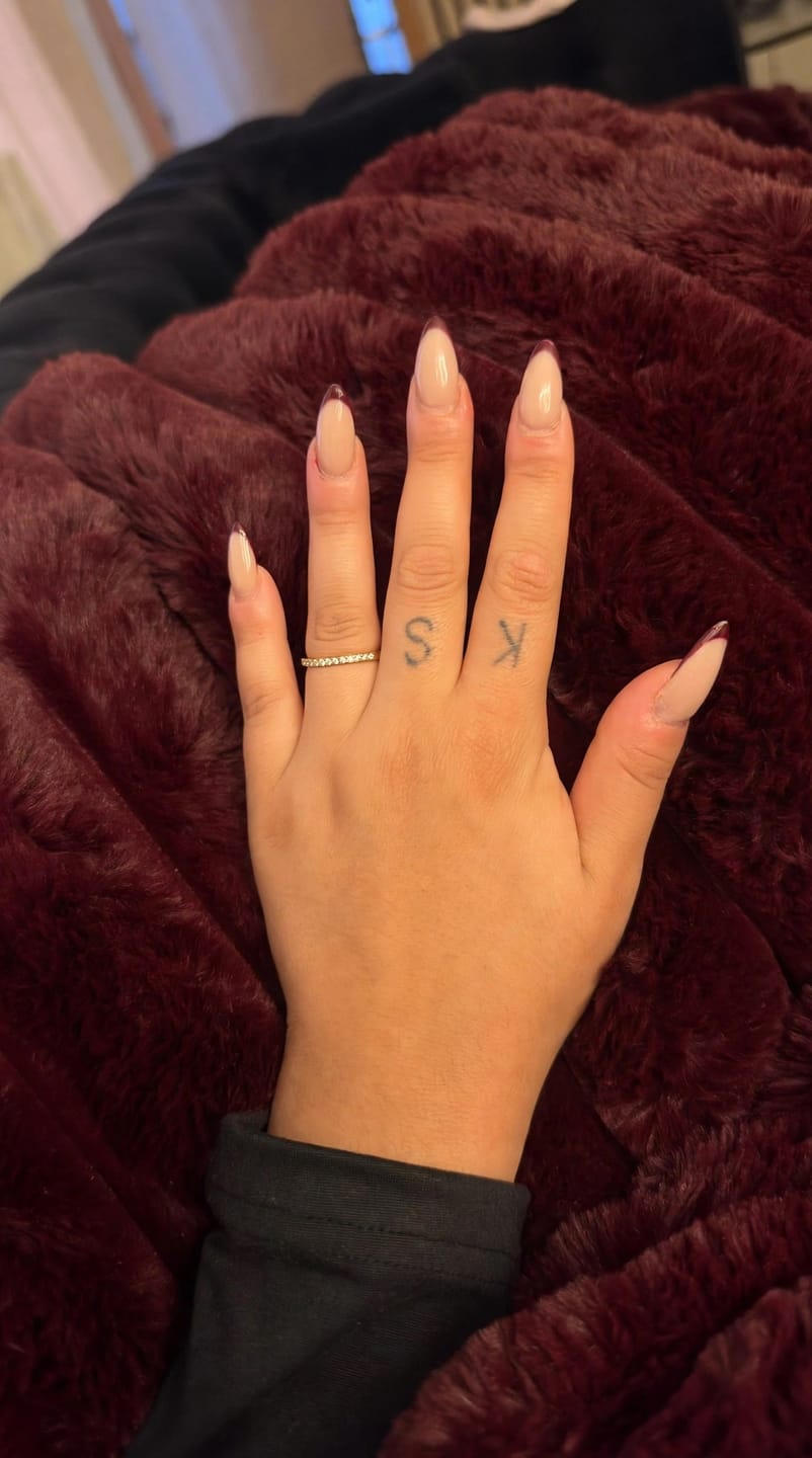 Customer photo review of Half Shine Ring | 18K vergoldet