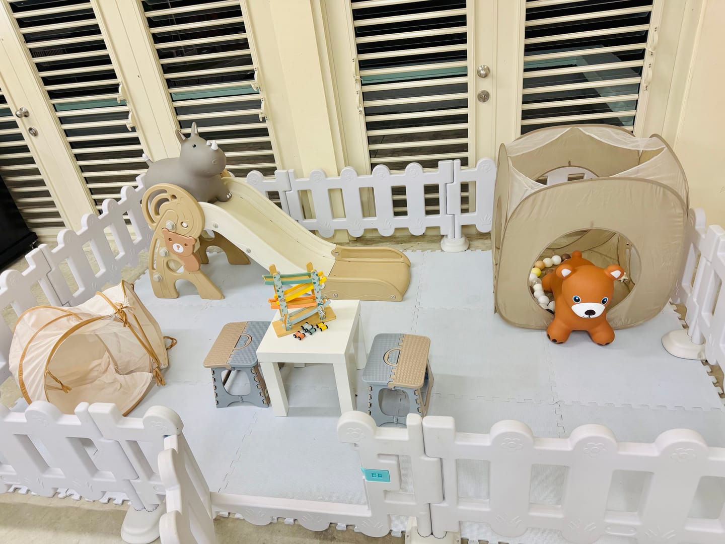 Customer photo review of Mini osito playground.