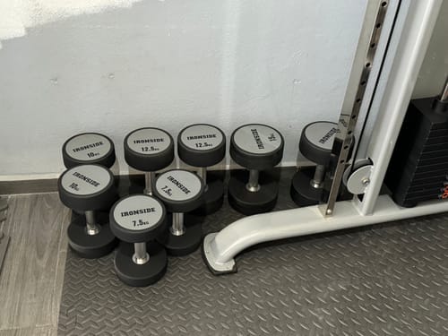 Customer photo review of Mancuerna Circular PEV 2.5 a 50 kg IRONSIDE (unidad)