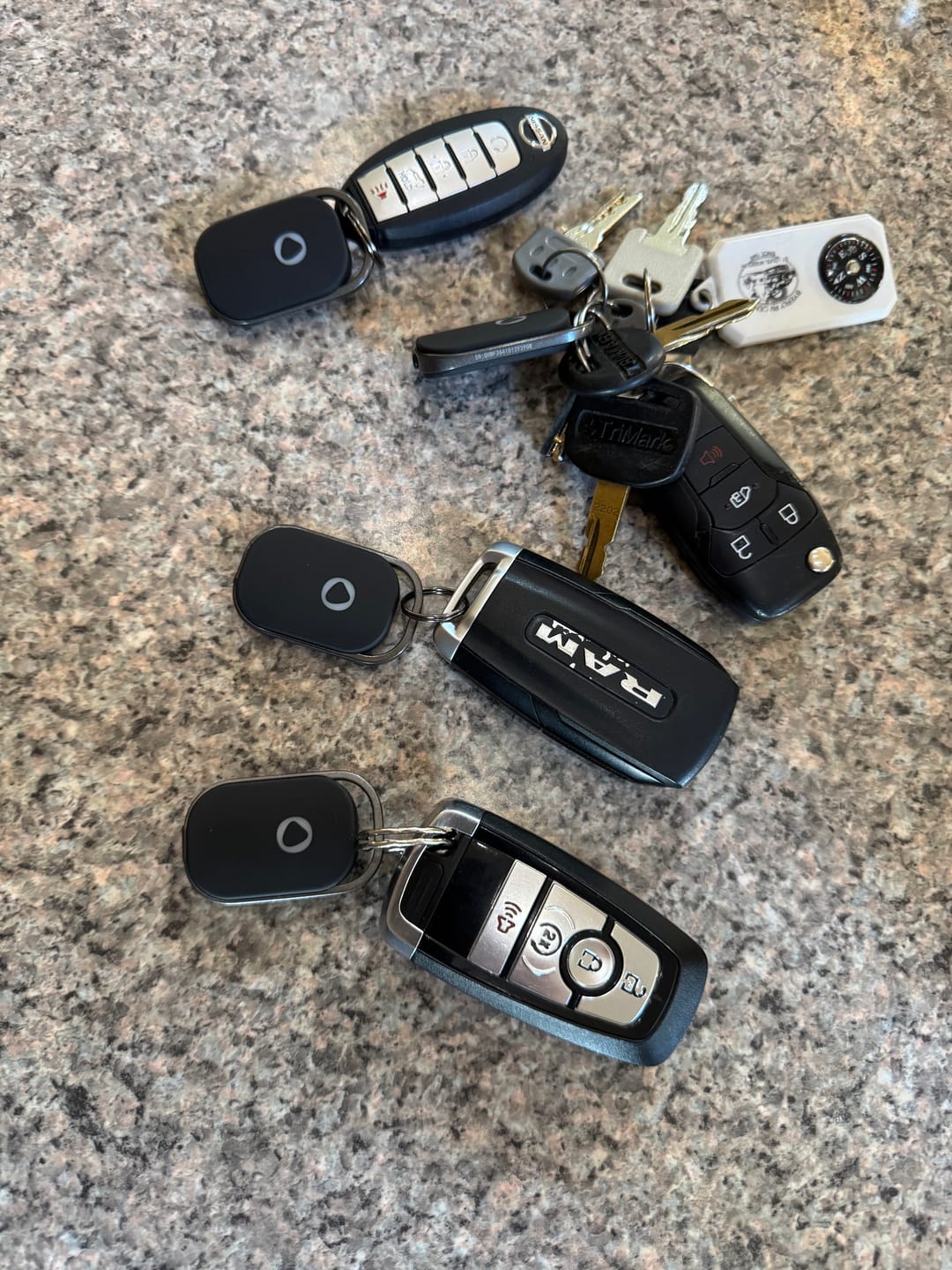 Customer photo review of Rechargeable Smart Tag