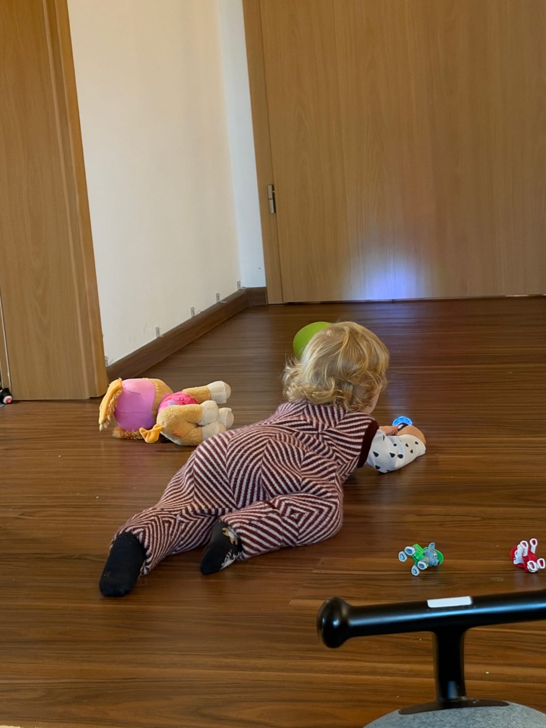 Customer photo review of Kaschmir Baby Einteiler Rot