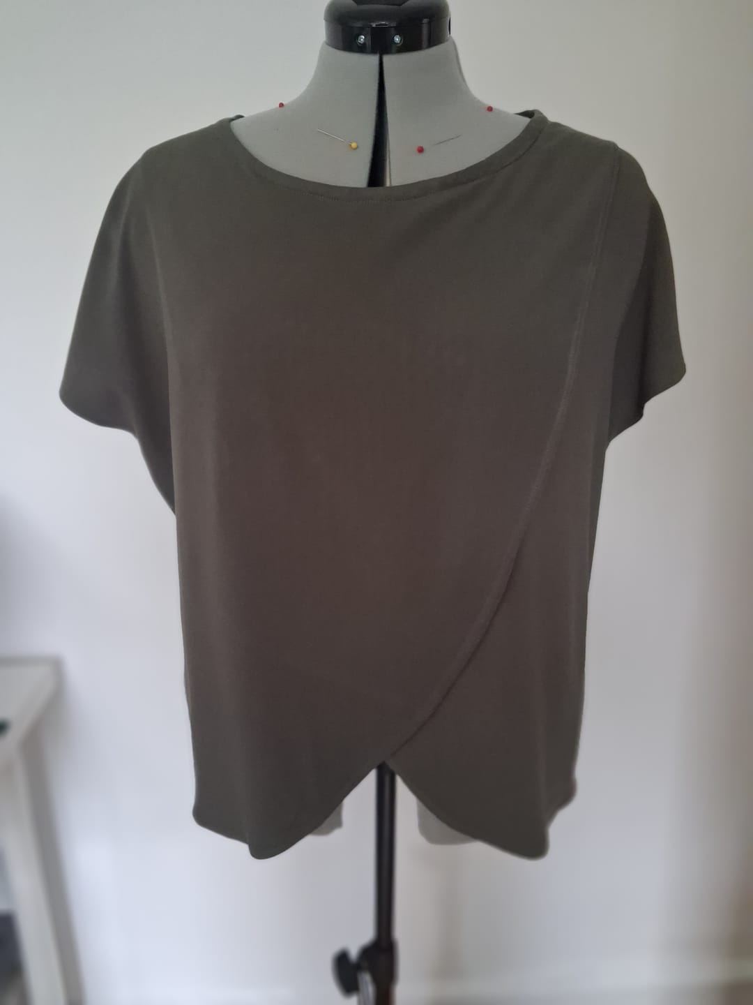 Customer photo review of Plain Viscose Stretch Twill Fabric