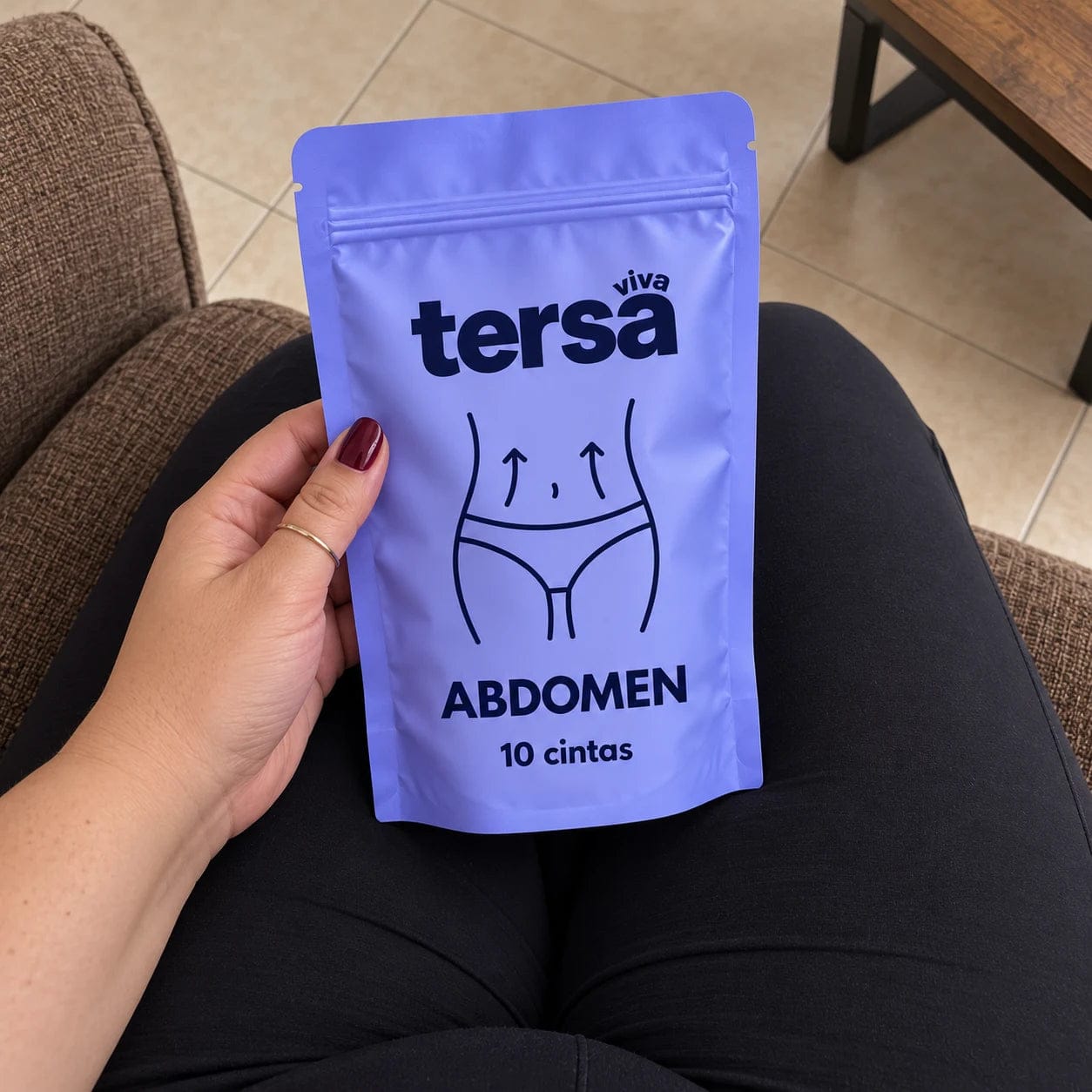 Customer photo review of Tersaviva · Cintas lifting para el abdomen (10 cintas)