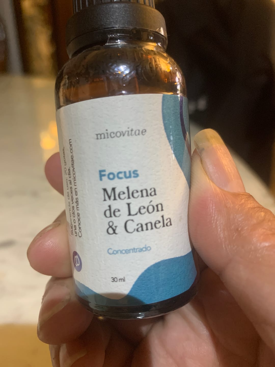 Customer photo review of Focus | Extracto de Melena de León