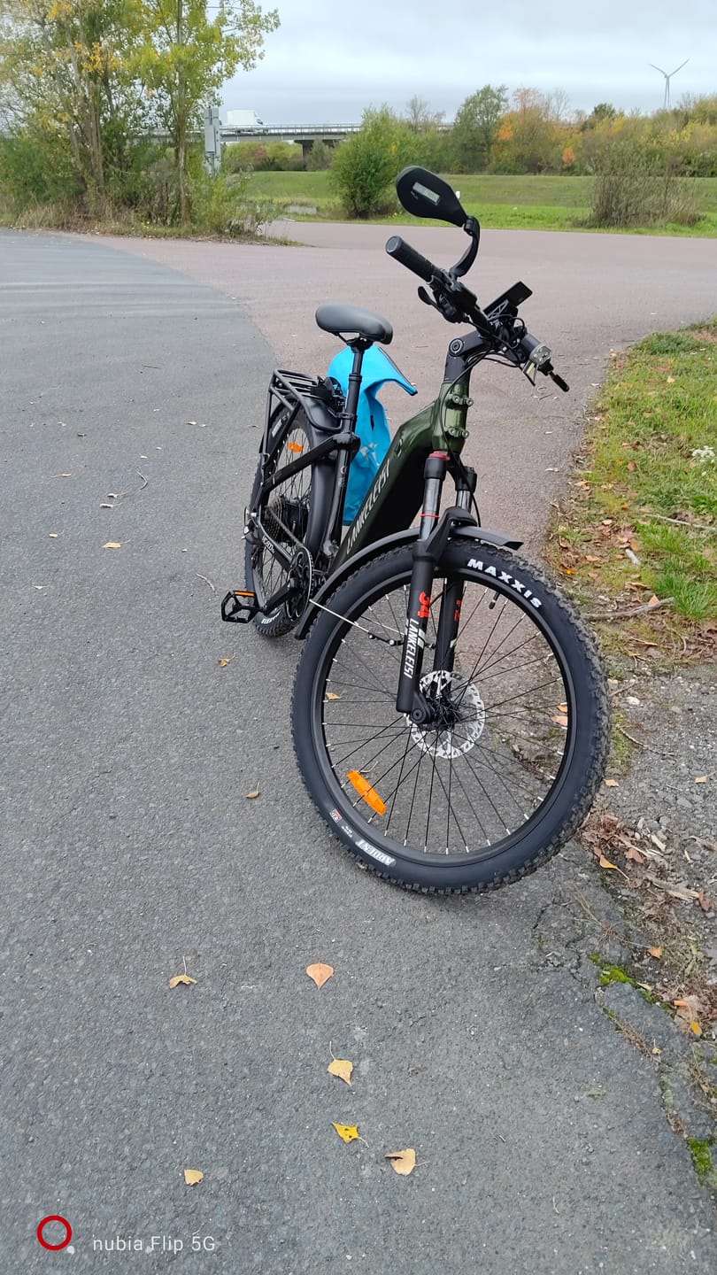 Customer photo review of Lankeleisi MG600 Lite 27.5" Trekking SUV E-bike (720Wh)
