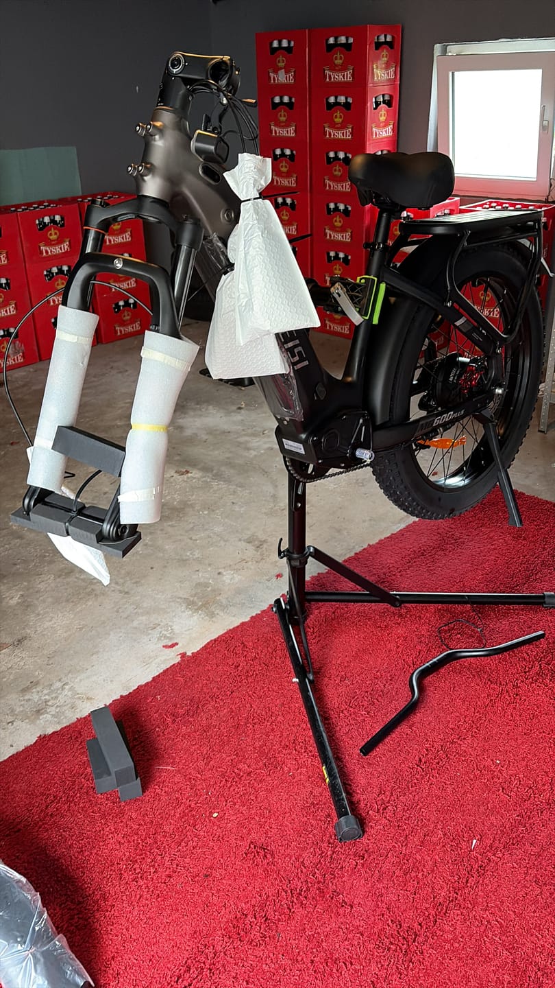 Customer photo review of Lankeleisi MG600 Plus 26" All-Terrain Fat E-Bike (960Wh)