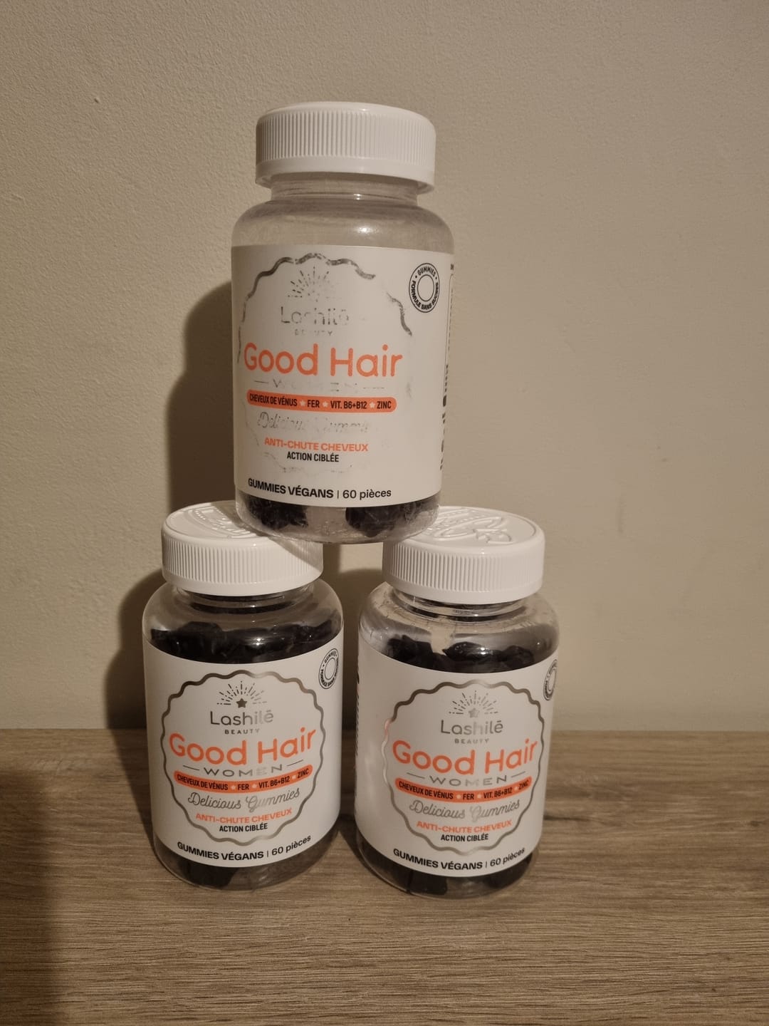 Customer photo review of Good Hair Women Anti-chute - 3 mois