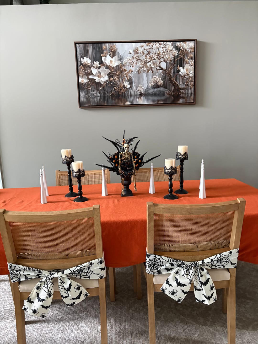 Customer photo review of GOUDEN BLOOMS CANVAS