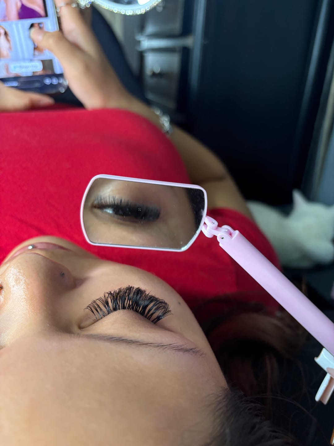 Customer photo review of VEYESINC Cashmere Lashes - 0.05MM