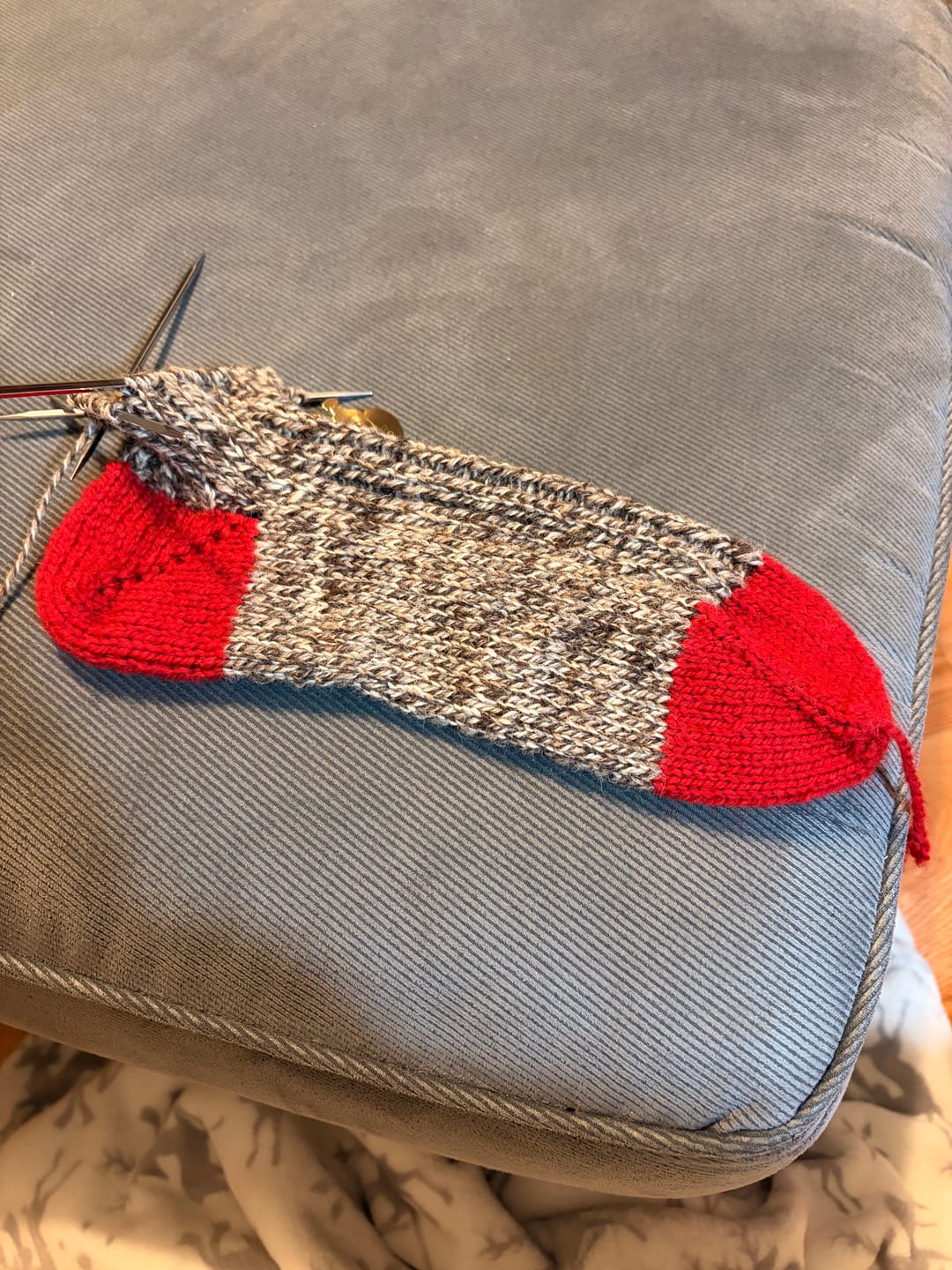 Customer photo review of Farm Fresh: Vermont Jacob Twist 3-Ply