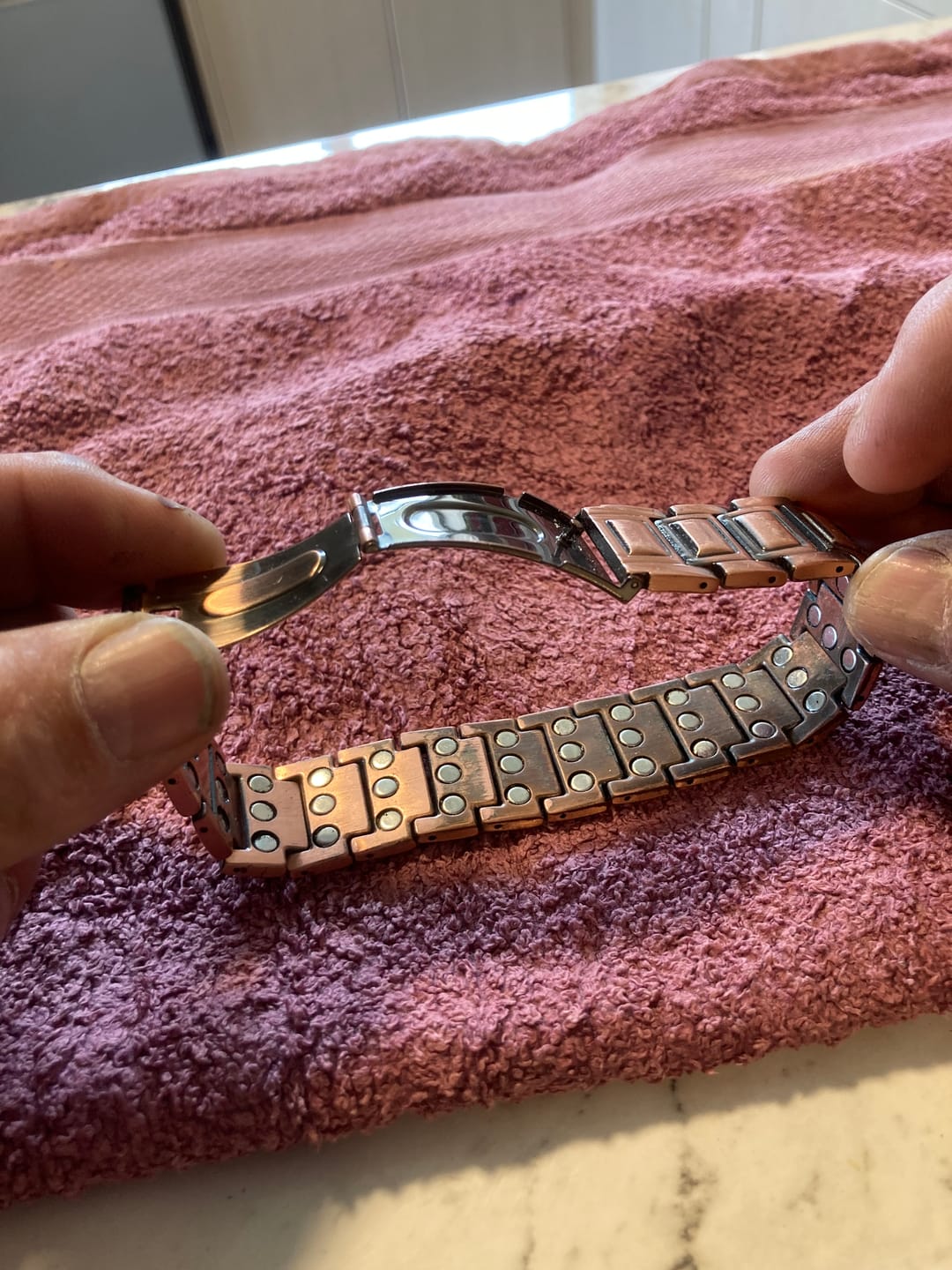 Customer photo review of Pain Relief Therapeutic Gloves