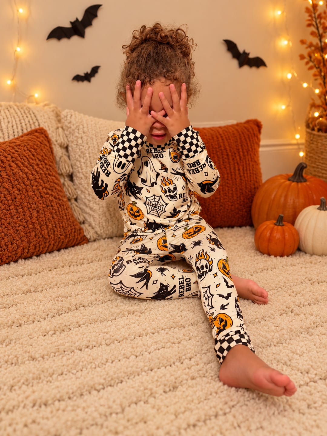 Customer photo review of Bamboo Two Piece Set in Halloweentown