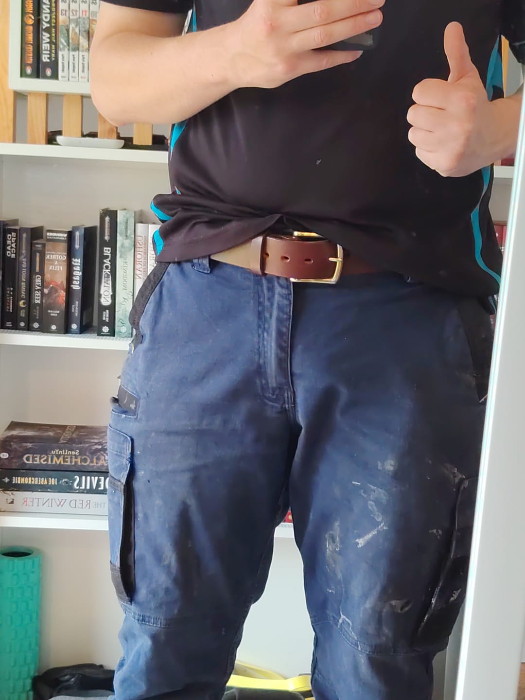 Customer photo review of The Everyday Belt