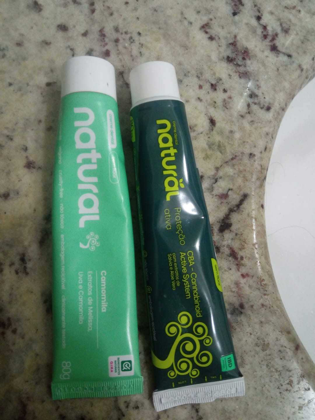 Customer photo review of Sabonete em Barra Natural com Cúrcuma 80 g