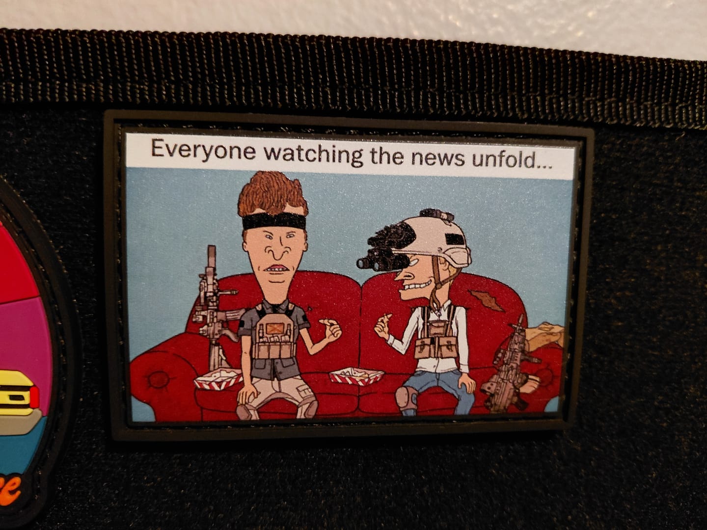 Customer photo review of Us Watching The News