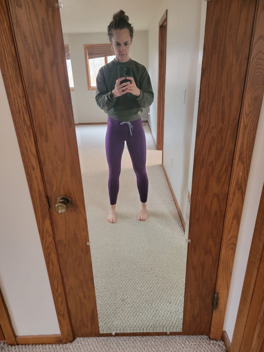 Customer photo review of Merino Wool Baselayer Legging